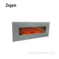 Wood Fireplace Electric Heater With Imitation Log